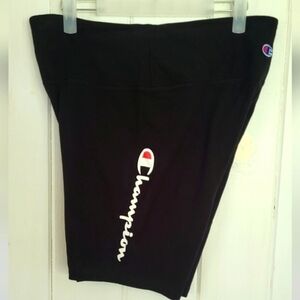 Champion Cotton-blend High-rise Biker Workout Shorts Size 1X